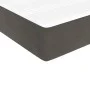 Box spring bed with dark gray velvet mattress 200x200 cm by vidaXL, Beds and slatted bases - Ref: Foro24-3144700, Price: 499,...