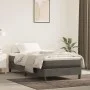 Cama box spring con colchón terciopelo gris oscuro 100x200 cm de vidaXL, Camas y somieres - Ref: Foro24-3144316, Precio: 257,...