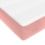 Boxspringbett mit rosa Samtmatratze 160x200 cm von vidaXL, Betten und Lattenroste - Ref: Foro24-3144692, Preis: 441,71 €, Rab...