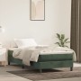 Boxspringbett mit dunkelgrüner Samtmatratze 90x190 cm von vidaXL, Betten und Lattenroste - Ref: Foro24-3144306, Preis: 247,66...