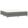 Box spring bed with dark gray fabric mattress 160x200 cm by vidaXL, Beds and slatted bases - Ref: Foro24-3144184, Price: 450,...