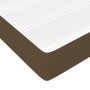 Cama box spring con colchón tela marrón oscuro 180x200 cm de vidaXL, Camas y somieres - Ref: Foro24-3144194, Precio: 484,06 €...