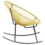 Silla de jardín Acapulco ratán sintético beige