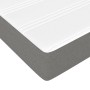 Box spring bed with dark gray fabric mattress 140x190 cm by vidaXL, Beds and slatted bases - Ref: Foro24-3144168, Price: 429,...