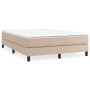 Boxspringbett mit Cappuccino-Kunstledermatratze 140x200cm von vidaXL, Betten und Lattenroste - Ref: Foro24-3144266, Preis: 37...