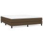 Boxspringbett mit dunkelbrauner Stoffmatratze 180x200 cm von vidaXL, Betten und Lattenroste - Ref: Foro24-3144096, Preis: 492...