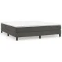 Box spring bed with dark gray velvet mattress 180x200 cm by vidaXL, Beds and slatted bases - Ref: Foro24-3144346, Price: 449,...