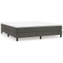 Boxspringbett mit dunkelgrauer Samtmatratze 180x200 cm von vidaXL, Betten und Lattenroste - Ref: Foro24-3144346, Preis: 474,6...