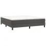 Box spring bed with dark gray velvet mattress 180x200 cm by vidaXL, Beds and slatted bases - Ref: Foro24-3144346, Price: 449,...