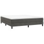 Boxspringbett mit dunkelgrauer Samtmatratze 180x200 cm von vidaXL, Betten und Lattenroste - Ref: Foro24-3144346, Preis: 474,6...