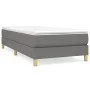 Box spring bed with dark gray fabric mattress 80x200 cm by vidaXL, Beds and slatted bases - Ref: Foro24-3144128, Price: 272,5...