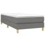 Box spring bed with dark gray fabric mattress 80x200 cm by vidaXL, Beds and slatted bases - Ref: Foro24-3144128, Price: 272,5...
