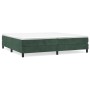 Boxspringbett mit dunkelgrüner Samtmatratze 200x200 cm von vidaXL, Betten und Lattenroste - Ref: Foro24-3144354, Preis: 542,0...