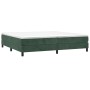 Boxspringbett mit dunkelgrüner Samtmatratze 200x200 cm von vidaXL, Betten und Lattenroste - Ref: Foro24-3144354, Preis: 542,0...