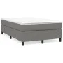 Box spring bed with dark gray fabric mattress 120x200 cm by vidaXL, Beds and slatted bases - Ref: Foro24-3144408, Price: 345,...