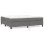 Box spring bed with dark gray fabric mattress 200x200 cm by vidaXL, Beds and slatted bases - Ref: Foro24-3144448, Price: 546,...