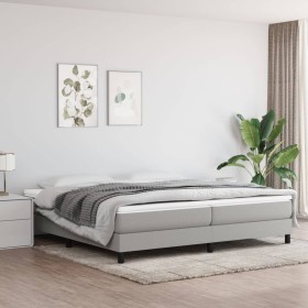 Boxspringbett mit hellgrauer Stoffmatratze 200x200 cm von vidaXL, Betten und Lattenroste - Ref: Foro24-3144101, Preis: 541,05...