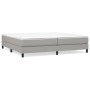 Boxspringbett mit hellgrauer Stoffmatratze 200x200 cm von vidaXL, Betten und Lattenroste - Ref: Foro24-3144101, Preis: 542,23...