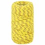 Cuerda de barco polipropileno amarillo 2 mm 50 m
