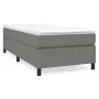 Box spring bed with dark gray fabric mattress 80x200 cm by vidaXL, Beds and slatted bases - Ref: Foro24-3144376, Price: 288,4...