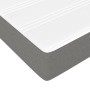 Cama box spring con colchón tela gris oscuro 80x200 cm de vidaXL, Camas y somieres - Ref: Foro24-3144376, Precio: 271,79 €, D...