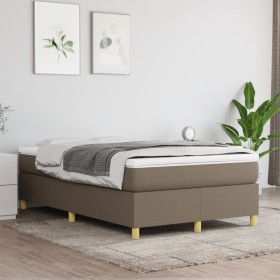 Boxspringbett mit taupegrauer Stoffmatratze 120x200 cm von vidaXL, Betten und Lattenroste - Ref: Foro24-3144510, Preis: 355,3...