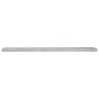Estante flotante pared 2 uds MDF gris hormigón 120x23,5x3,8 cm