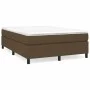 Boxspringbett mit dunkelbrauner Stoffmatratze 140x200 cm von vidaXL, Betten und Lattenroste - Ref: Foro24-3144426, Preis: 387...