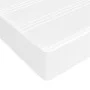 Box spring bed with white synthetic leather mattress 120x200 cm by vidaXL, Beds and slatted bases - Ref: Foro24-3144250, Pric...