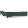 Boxspringbett mit dunkelgrüner Samtmatratze 180x200 cm von vidaXL, Betten und Lattenroste - Ref: Foro24-3144348, Preis: 486,1...