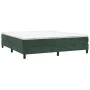 Boxspringbett mit dunkelgrüner Samtmatratze 180x200 cm von vidaXL, Betten und Lattenroste - Ref: Foro24-3144348, Preis: 486,1...