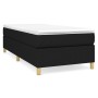 Boxspringbett mit schwarzer Stoffmatratze 100x200 cm von vidaXL, Betten und Lattenroste - Ref: Foro24-3144500, Preis: 282,50 ...
