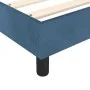 Boxspringbett mit dunkelblauer Samtmatratze 90x190 cm von vidaXL, Betten und Lattenroste - Ref: Foro24-3144307, Preis: 254,93...