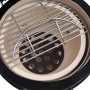 Barbacoa 2 en 1 ahumadora Kamado de cerámica negro 56 cm de vidaXL, Barbacoas - Ref: Foro24-316093, Precio: 264,93 €, Descuen...