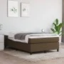 Box spring bed with dark brown fabric mattress 120x200 cm by vidaXL, Beds and slatted bases - Ref: Foro24-3144410, Price: 353...
