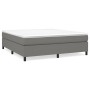 Boxspringbett mit dunkelgrauer Stoffmatratze 180x200 cm von vidaXL, Betten und Lattenroste - Ref: Foro24-3144440, Preis: 529,...