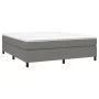 Box spring bed with dark gray fabric mattress 180x200 cm by vidaXL, Beds and slatted bases - Ref: Foro24-3144440, Price: 517,...