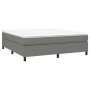 Boxspringbett mit dunkelgrauer Stoffmatratze 180x200 cm von vidaXL, Betten und Lattenroste - Ref: Foro24-3144440, Preis: 529,...