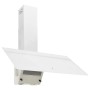 Wand-Dunstabzugshaube aus Stahl und weißem Hartglas, 90 cm von vidaXL, Extraktoren - Ref: Foro24-51674, Preis: 238,30 €, Raba...