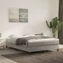 Cama box spring con colchón terciopelo gris claro 140x190 cm de vidaXL, Camas y somieres - Ref: Foro24-3144327, Precio: 384,8...