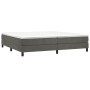 Boxspringbett mit dunkelgrauer Samtmatratze 200x200 cm von vidaXL, Betten und Lattenroste - Ref: Foro24-3144352, Preis: 493,5...