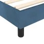 Box spring bed with dark blue velvet mattress 200x200 cm by vidaXL, Beds and slatted bases - Ref: Foro24-3144703, Price: 535,...