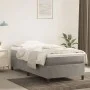 Box spring bed with light gray velvet mattress 100x200 cm by vidaXL, Beds and slatted bases - Ref: Foro24-3144663, Price: 257...