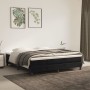 Boxspringbett mit schwarzer Samtmatratze 180x200 cm von vidaXL, Betten und Lattenroste - Ref: Foro24-3144347, Preis: 460,39 €...