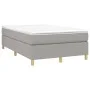 Boxspringbett mit hellgrauer Stoffmatratze 120x200 cm von vidaXL, Betten und Lattenroste - Ref: Foro24-3144506, Preis: 361,15...