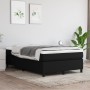 Cama box spring con colchón tela negro 120x200 cm de vidaXL, Camas y somieres - Ref: Foro24-3144409, Precio: 387,50 €, Descue...