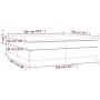 Box spring bed with white synthetic leather mattress 200x200 cm by vidaXL, Beds and slatted bases - Ref: Foro24-3144627, Pric...