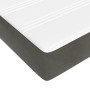 Box spring bed with dark gray velvet mattress 180x200 cm by vidaXL, Beds and slatted bases - Ref: Foro24-3144694, Price: 475,...