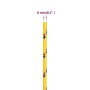 Cuerda de barco polipropileno amarillo 6 mm 25 m