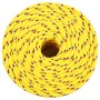 Cuerda de barco polipropileno amarillo 6 mm 50 m